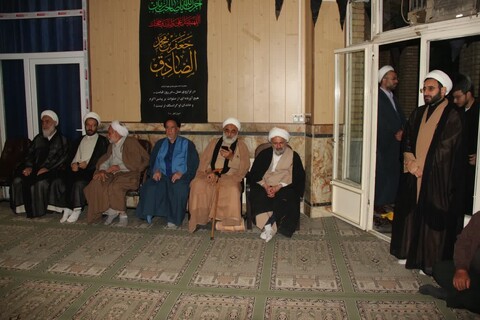 تصاویر / مراسم سالروز شهادت حضرت امام جعفر صادق در حوزه علمیه قزوین