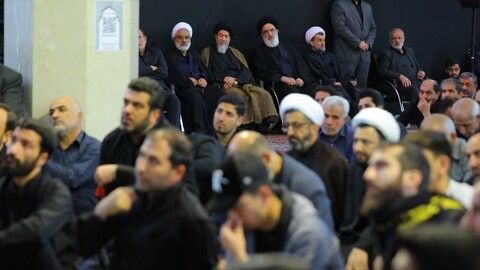 گزارش تصویری/ آیین سوگواری شهادت امام صادق علیه‌السلام در مصلی بزرگ  امام خمینی (رحمه‌الله علیه)
