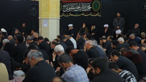 گزارش تصویری/ آیین سوگواری شهادت امام صادق علیه‌السلام در مصلی بزرگ  امام خمینی (رحمه‌الله علیه)