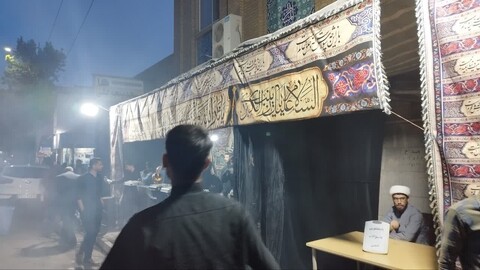 تصاویر/ برپایی موکب وصال به مناسبت شهادت امام صادق(ع) در قزوین