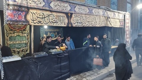 تصاویر/ برپایی موکب وصال به مناسبت شهادت امام صادق(ع) در قزوین