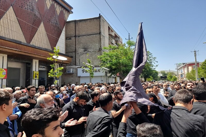 مراسم سالروز شهادت امام جعفر صادق(ع) در کرمانشاه برگزار شد + عکس