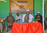 تصاویر/ برپایی مراسم عزای شهات امام صادق (ع) در نیجریه