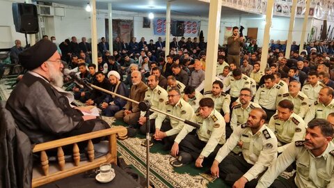 تصاویر/ مراسم شهادتامام صادق (ع) در قزوین با سخنرانی آیت الله خاتمی
