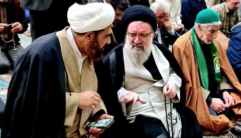 تصاویر/ مراسم شهادتامام صادق (ع) در قزوین با سخنرانی آیت الله خاتمی
