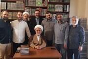 الشيخ السبيتي يستقبل وفدًا من مؤتمر "حوار الاديان والثقافات" في سوريا + الصور