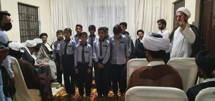 ملت کے ہونہار بچوں کی دینی تربیت انبیاء کرام کا شیوہ ہے، حجت الاسلام سید رشید حسینی