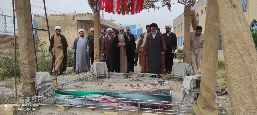 آیت الله اعرافی به دهدشت رفت / تجلیل از جوانمردی مردم کهگیلویه وبویراحمد در طول تاریخ