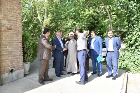 بازدید رئیس اوقاف و امور خیریه کشور از پروژه های  استان البرز 