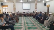 تصاویر/ برگزاری کرسی آزاداندیشی در مدرسه علمیه بوشهر