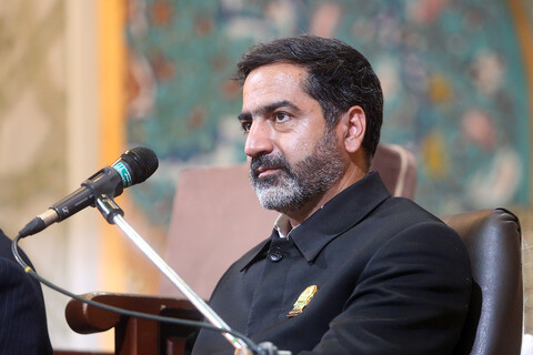 اجتماع هیئات مذهبی و خادمیاران رضوی با مدح‌خوانی احمد واعظی