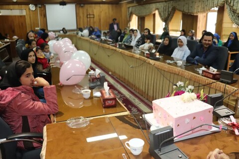 تصاویر/ مراسم جشن ولادت حضرت معصومه و روز دختر در شهرستان چالدران