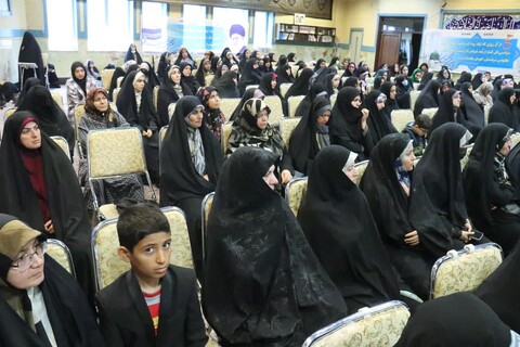 تصاویر/ مراسم جشن ولادت حضرت معصومه (س) و روز دختر در مسجد لطفعلی خان ارومیه