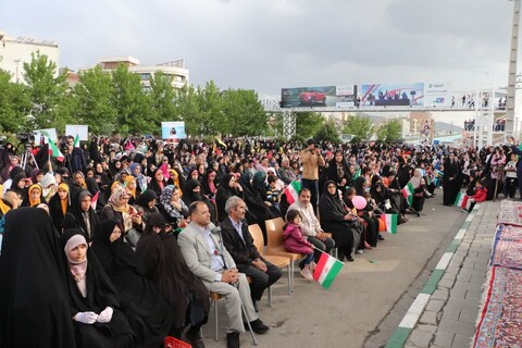 تصاویر/  همایش دختران ایران در ارومیه
