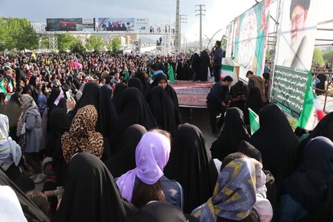 تصاویر/  همایش دختران ایران در ارومیه