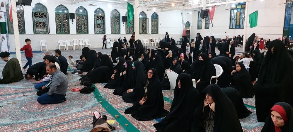 اجتماع دختران نوش آبادی به مناسبت سالروز میلاد حضرت معصومه(س)