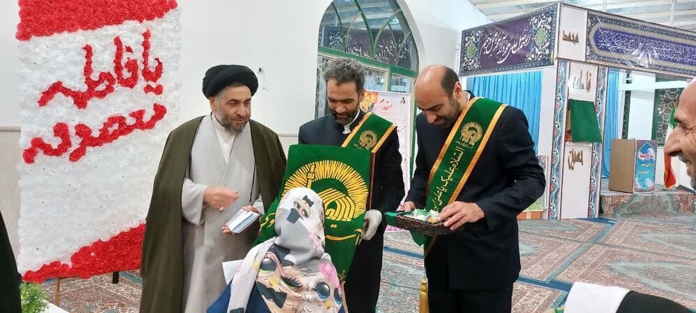 اجتماع دختران نوش آبادی به مناسبت سالروز میلاد حضرت معصومه(س)