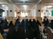 تصاویر/ مراسم جشن دهه کرامت در مدرسه علمیه الزهرا (س) خوی