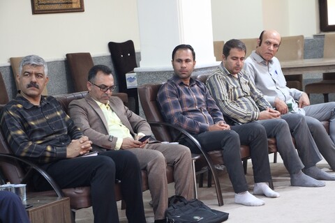 دیدار مدیرکل و معاونین صندوق بیمه اجتماعی کشاورزان با امام جمعه بوشهر