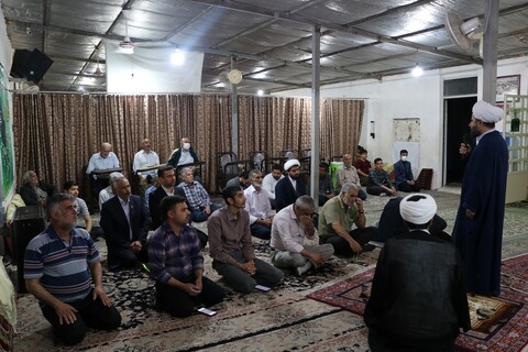 تصاویر/ حضور سفیران کریمه در مسجد امام علی(ع) خیرآباد سمنان
