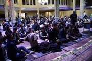 تصاویر/ مراسم گرامیداشت دهه کرامت در مسجد امام علی (ع) خوی