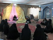 تصاویر/  مسابقات حفظ قرآن  در مدرسه علمیه حضرت فاطمه (س) خسروشاه