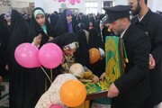 تصاویر/ همایش دختران فاطمی با حضور خدام رضوی در بوشهر