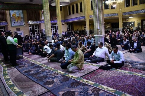 تصاویر/ مراسم گرامیداشت دهه کرامت در مسجد امام علی (ع)خوی