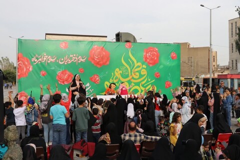 تصاویر/ جشن بزرگ دختران سرزمینم کاری از طلاب جهادی خواهران تبریز