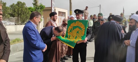 تصاویر/ حضور خادمان حرم مطهر امام رضا (ع) در شهرستان پیرانشهر