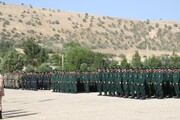 تصاویر / صبحگاه مشترک نیروهای مسلح لرستان به مناسبت سالروز آزادسازی خمشهر