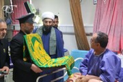 فیلم| خادمان امام رضا(ع) در بیمارستان قلب بوشهر