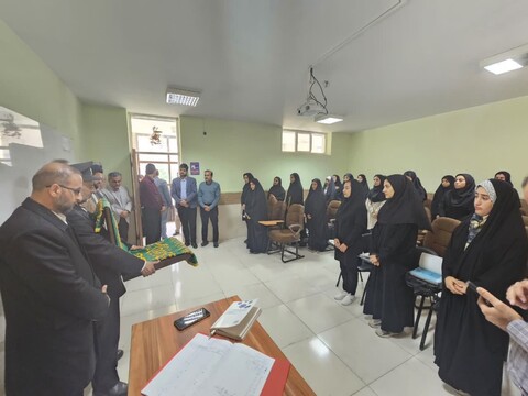 تصاویر/ حضور خدام رضوی در دانشگاه فرهنگیان بوشهر
