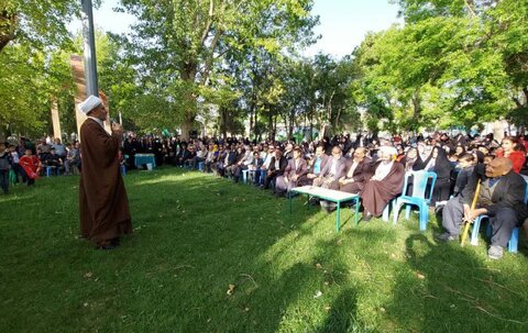 تصاویر/برگزاری جشن «دختران حاج قاسم» در شهرستان بیجار