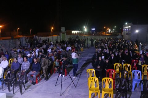 تصاویر/ جشن دهه کرامت در روستای باغک جنوبی با حضور خادمان امام رضا(ع)