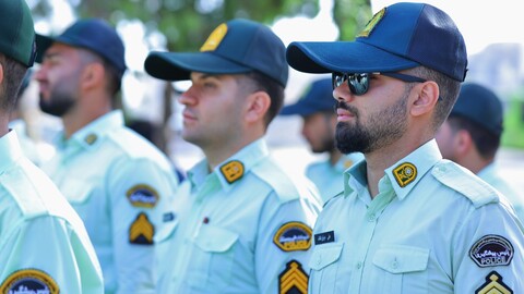 صبحگاه مشترک نیروهای مسلح استان برگزار شد