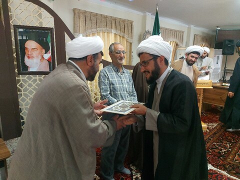 تصاویر/ اختتامیه مسابقات قرآن و عترت حوزه‌های علمیه شمال‌غرب کشور در تبریز