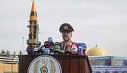 وزير الدفاع الايراني: صاروخ خيبر الباليستي مزود بتقنية التخفي عن الرادار