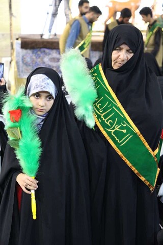 تصاویر/ بزرگداشت مقام امامزادگان و تجلیل خادمان منطقه کاشان با آه و آهو درکاشان