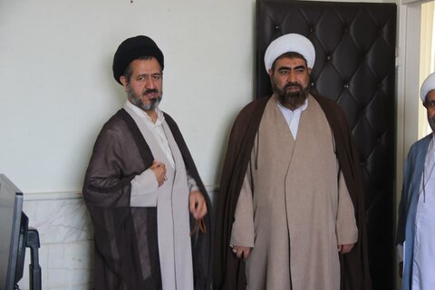 تصاویر / بازدید مدیر ارزشیابی ونظارت آموزش معاونت آموزش حوزه های علمیه کشور ومدیر حوزه علمیه قزوین از مرکز تخصصی حوزه علمیه قزوین