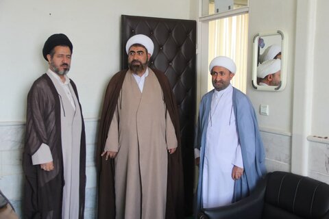تصاویر / بازدید مدیر ارزشیابی ونظارت آموزش معاونت آموزش حوزه های علمیه کشور ومدیر حوزه علمیه قزوین از مرکز تخصصی حوزه علمیه قزوین