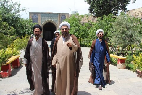 تصاویر / بازدید مدیر ارزشابی ومعاونت آموزش حوزه های علمیه کشور از مدرسه علمیه شیخ الاسلام قزوین