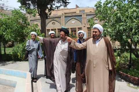 تصاویر / بازدید مدیر ارزشابی ومعاونت آموزش حوزه های علمیه کشور از مدرسه علمیه شیخ الاسلام قزوین