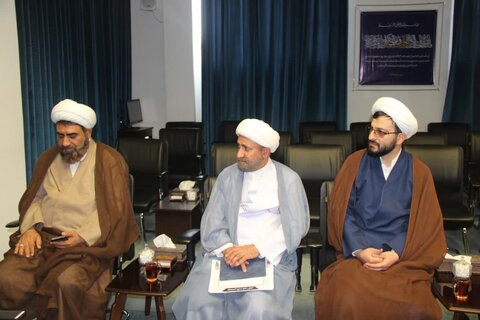 تصاویر / دیدار مدیر ارزیابی ونظارت آموزش معاونت آموزش حوزه های علمیه کشور با نماینده ولی فقیه در استان قزوین