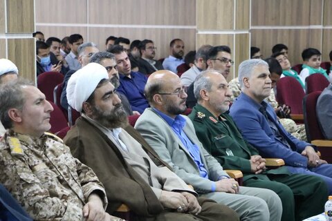 تصاویر / مراسم گرامیداشت روز سوم خرداد با حضور مدیر حوزه علمیه استان قزوین