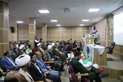 تصاویر / مراسم گرامیداشت روز سوم خرداد با حضور مدیر حوزه علمیه استان قزوین