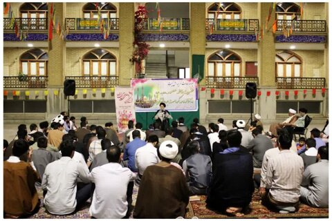تصاویر/ مراسم دهه کرامت در مدرسه علمیه امام خمینی (ره) گرگان