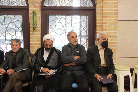 تصاویر / مراسم اربعین حجت الاسلام قوامی فیشانی با حضور نماینده ولی فقیه در استان قزوین