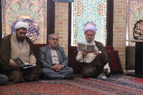 تصاویر / مراسم اربعین حجت الاسلام قوامی فیشانی با حضور نماینده ولی فقیه در استان قزوین