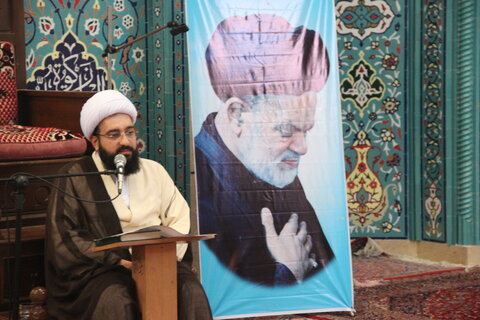 تصاویر / مراسم اربعین حجت الاسلام قوامی فیشانی با حضور نماینده ولی فقیه در استان قزوین
